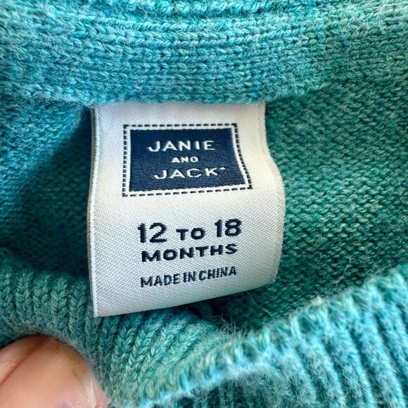 Janie and Jack Palm Beach Sweater - Baby 12-18 Months - Picture 4 of 5